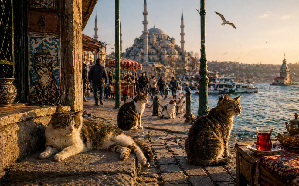 İstanbul'un Vazgeçilmez Sakinleri Kediler