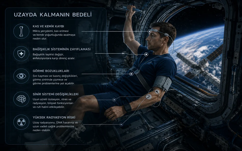 Uzayda Kalmanın Bedeli